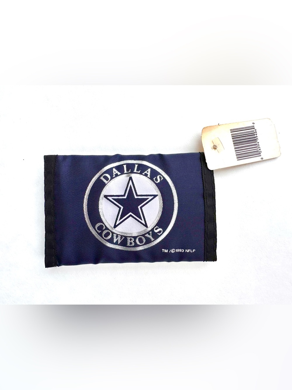 Vintage NFL Dallas Cowboys Navy Blue Nylon Trifold NWT